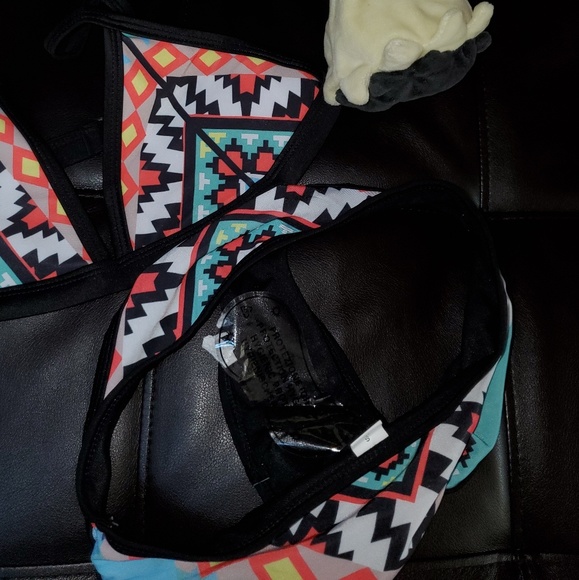 NEW Aztec Tribal Bikini Swimsuit - Picture 3 of 5